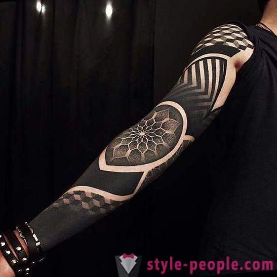 Blekvork tattoo: zlasti slog