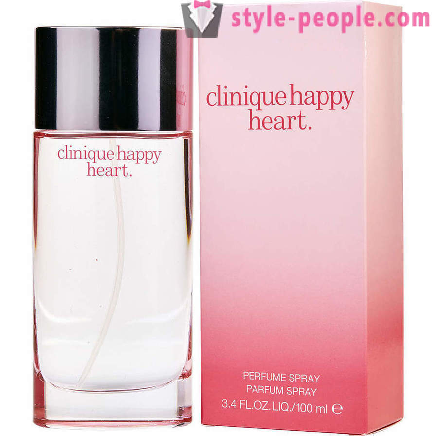 Clinique Srečno srce - parfum za ženske: Opis okusa, pregledi