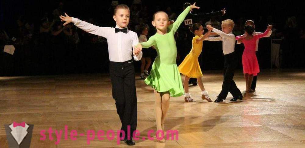 Ballroom ples: obstoječe vrste, zlasti usposabljanju