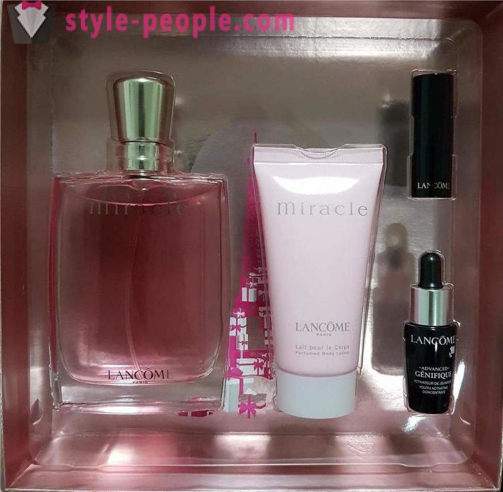 Parfumi in kozmetiko Lancome Miracle: ocene, opisi, komentarji