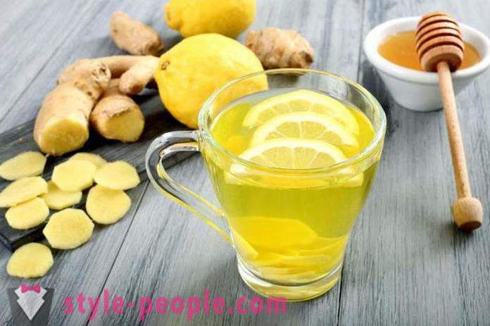 Hujšanje čaj z ingverjem in limono: recepti, ocene