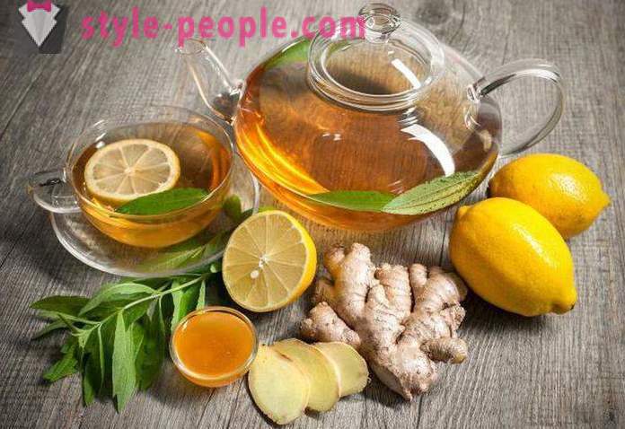 Hujšanje čaj z ingverjem in limono: recepti, ocene