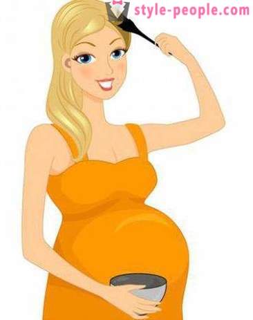 Najboljši barvanje las za nosečnice: pregled sestave, navodila in povratne informacije o