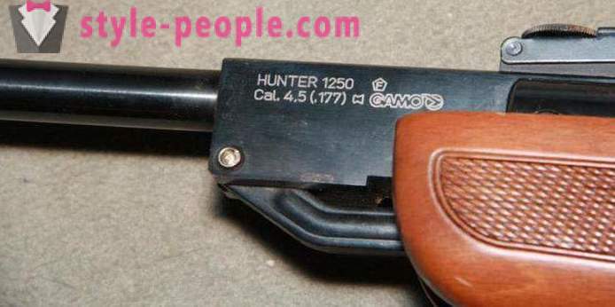 Zračna puška Gamo Hunter 1250: pregled, značilnosti in ocene