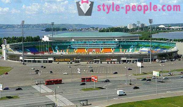 Centralni stadion, Kazan zgodovina, naslov in zmogljivosti