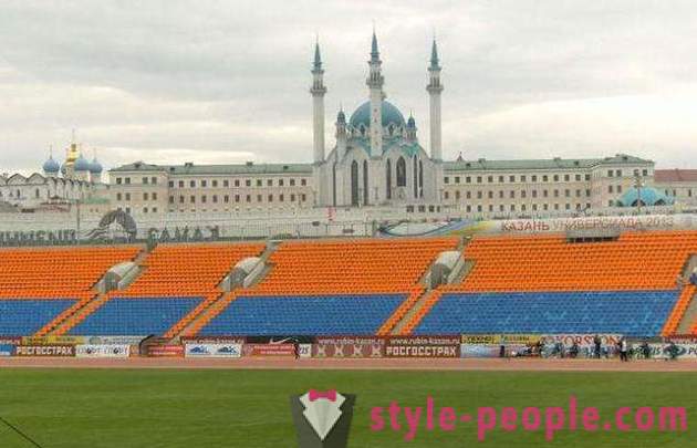 Centralni stadion, Kazan zgodovina, naslov in zmogljivosti