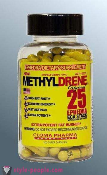 Fat Burner Methyldrene 25: ocene