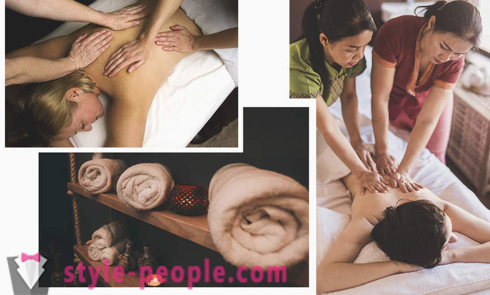 5 vrst tajske masaže
