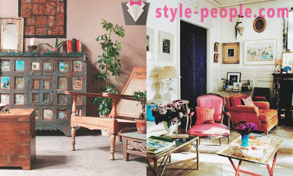 Vintage, minimalizem, starine: 5 Styles v sodobni notranjosti