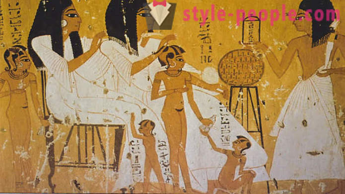 Kako je generacij žensk v starem Egiptu