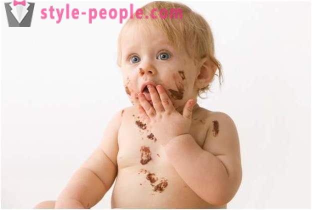 Otrok ima rad čokolado: uporaba dobrote