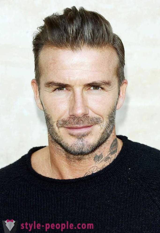 Nogometaš David Beckham je življenje