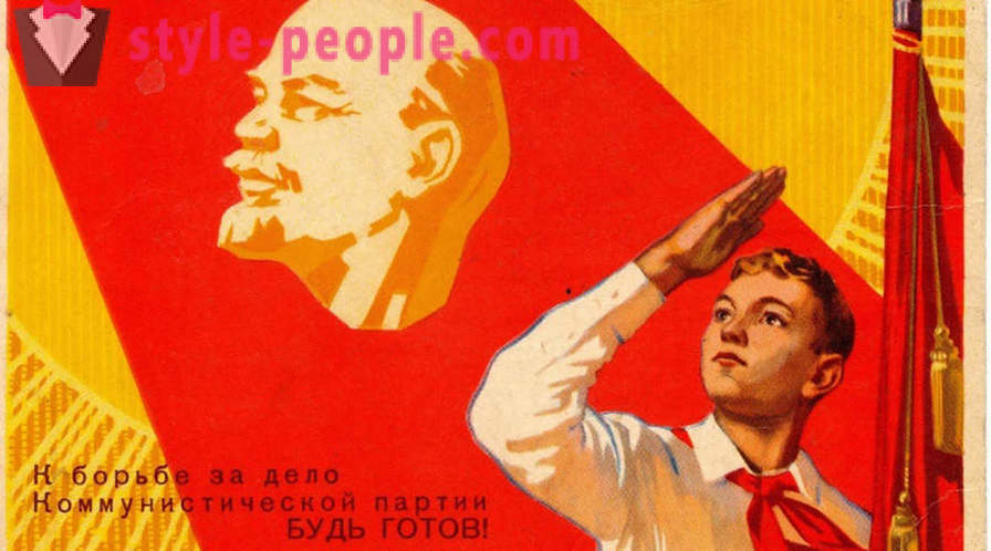 Zgodovina in vlogo pionirjev v ZSSR