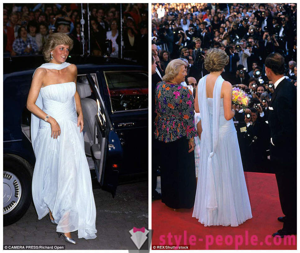 Znane obleke princesa Diana