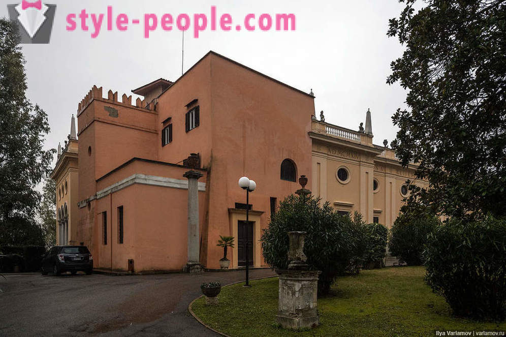 Rezidenca ruski veleposlanik v Rimu: največje in najlepše!