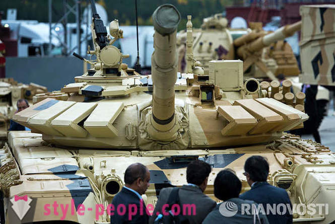 Ruska vojaška oprema razstavi v Nižni Tagil