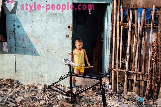 Življenje v slumih Manile