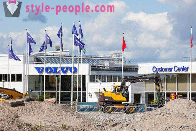 Poligon Volvo Construction Equipment na Švedskem
