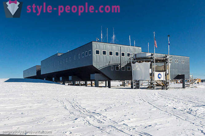 Antarktika postaja na južni pol