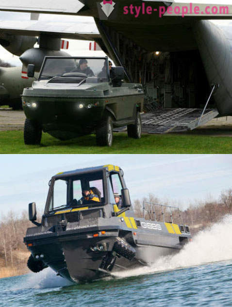 Amfibijska vozila in SUV