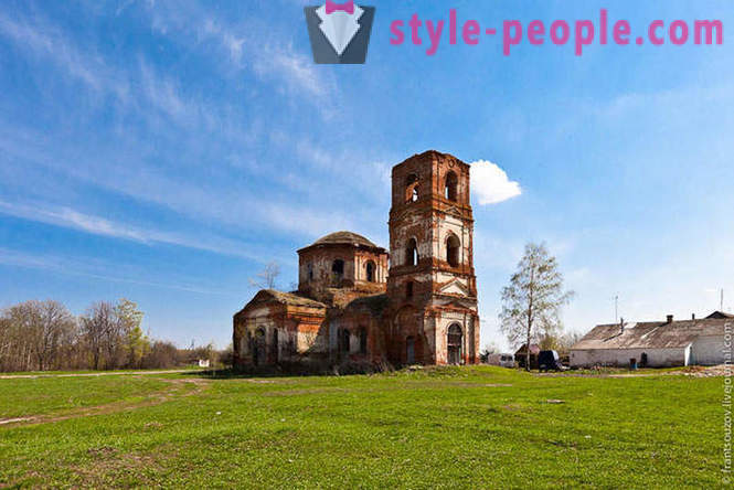 Zapuščene cerkve in freske v regiji Lipetsk