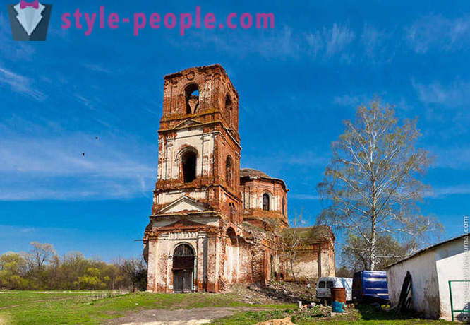 Zapuščene cerkve in freske v regiji Lipetsk