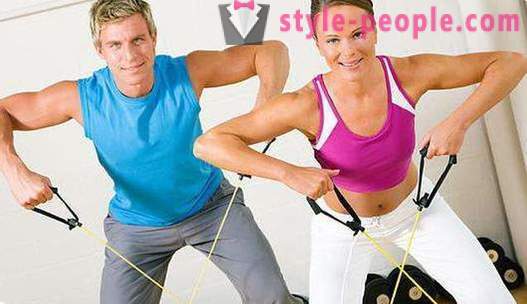 Učinkovita vadba z elastiko za moške in ženske: opis in kritike