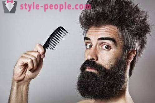 Moška brada elegantna: vrste, še posebej skrb