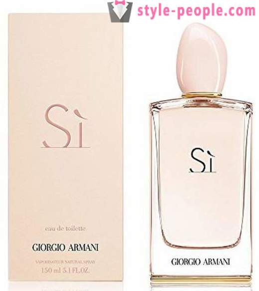 Parfum Si Giorgio Armani: opis in pregledi