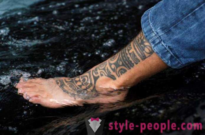 Lastnosti tetovaže za moške peš