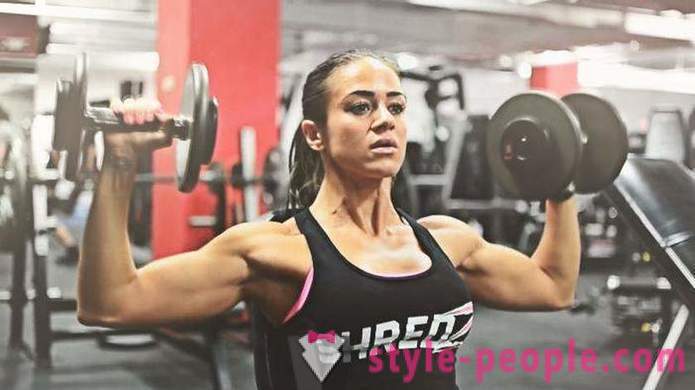 Ženski bodybuilding. Kompleks moč vaje za ženske