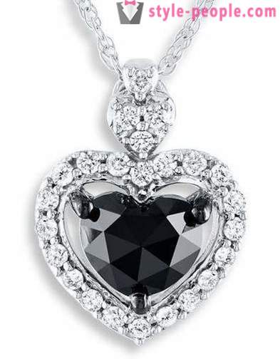 Črna diamant nakit, ki se uporablja? Obroč z Black Diamond