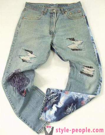 Krepko in moden - Jeans z luknjami