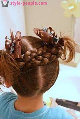 Hairstyles za dekleta - zanimivih idej in enostavnih rešitev!